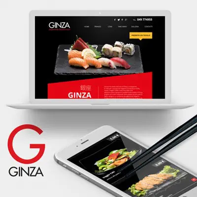 Sito internet SUSHI GINZA